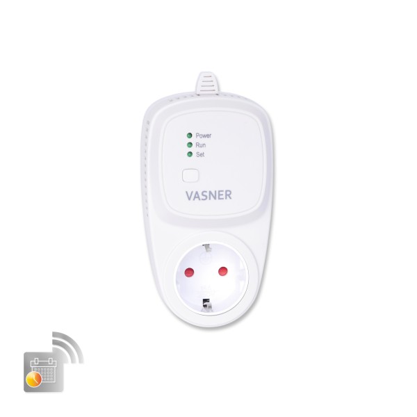 VASNER Socket receiver for radio thermostat white