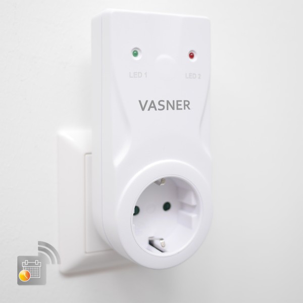 VASNER radio thermostat receiver in white