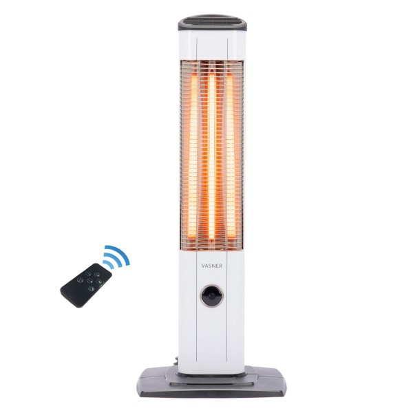 VASNER StandLine 23R patio heater with 2300 watts and remote control
