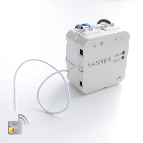 VASNER VUP flush-mounted receiver for radio thermostat