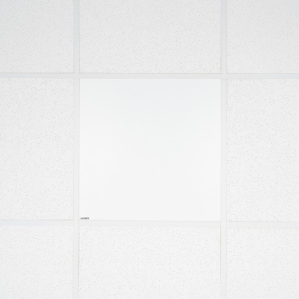 Single panel InfraRaster ceiling tile heater 60 x 60