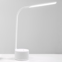 VASNER Lumbeat Nachttischlampe LED Weiß mit Bluetooth Musik Box