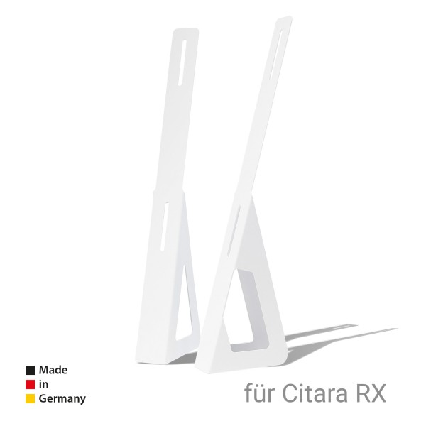 Standfüße weiß pulverbeschichtet für Citara RX Serie