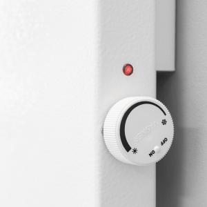 Infrarot Hybridheizung mit Thermostat und Status Licht