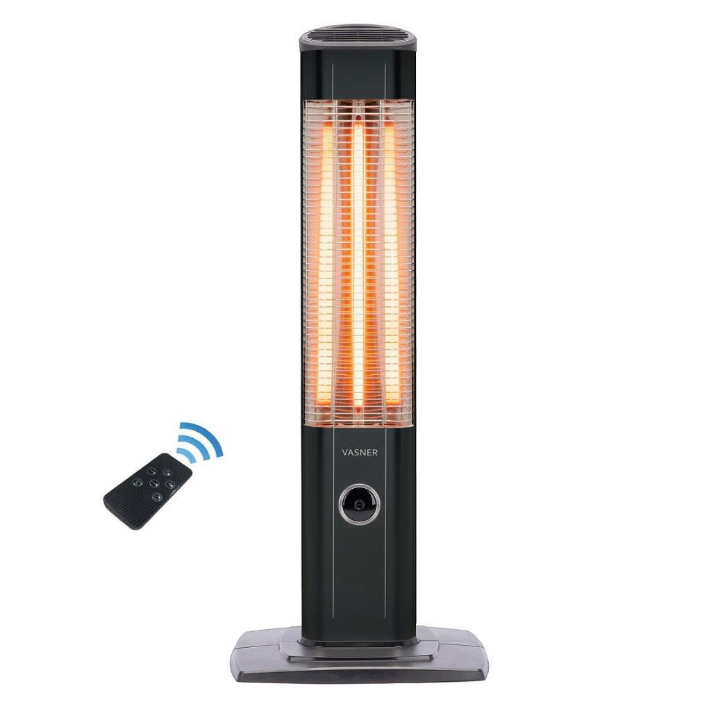 freestanding patio heater with 2300 watts remote control