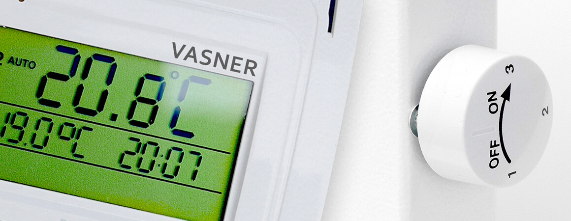 Infrarotheizung mit Thermostat von VASNER