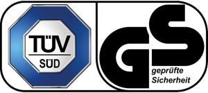 Infrarotheizung Qualität Beweis: TÜV GS Zertifikat