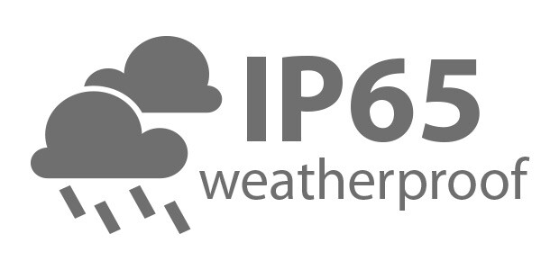 free-standing infrared patio heaters with IP65 weather protection