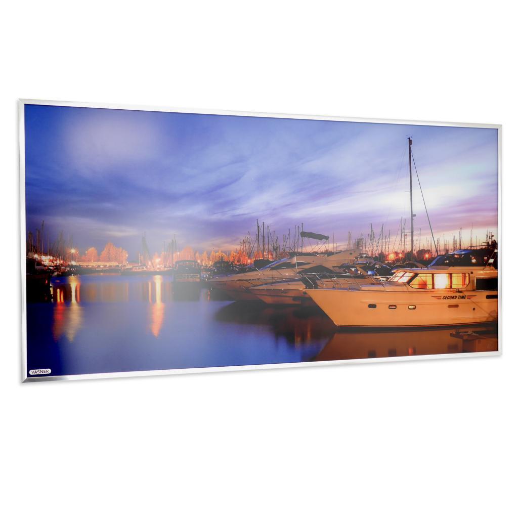 Infrared picture heater with image of your choice