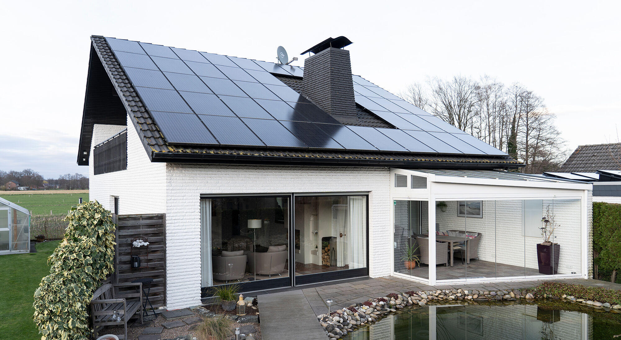 Wärmewellenheizung Verbrauch & Heizkosten im Einfamilienhaus mit Photovoltaikanlage