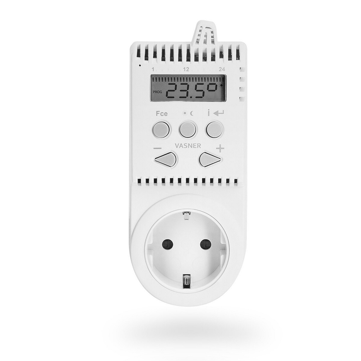 Steckdosenthermostat mit Fühler und Digital Display